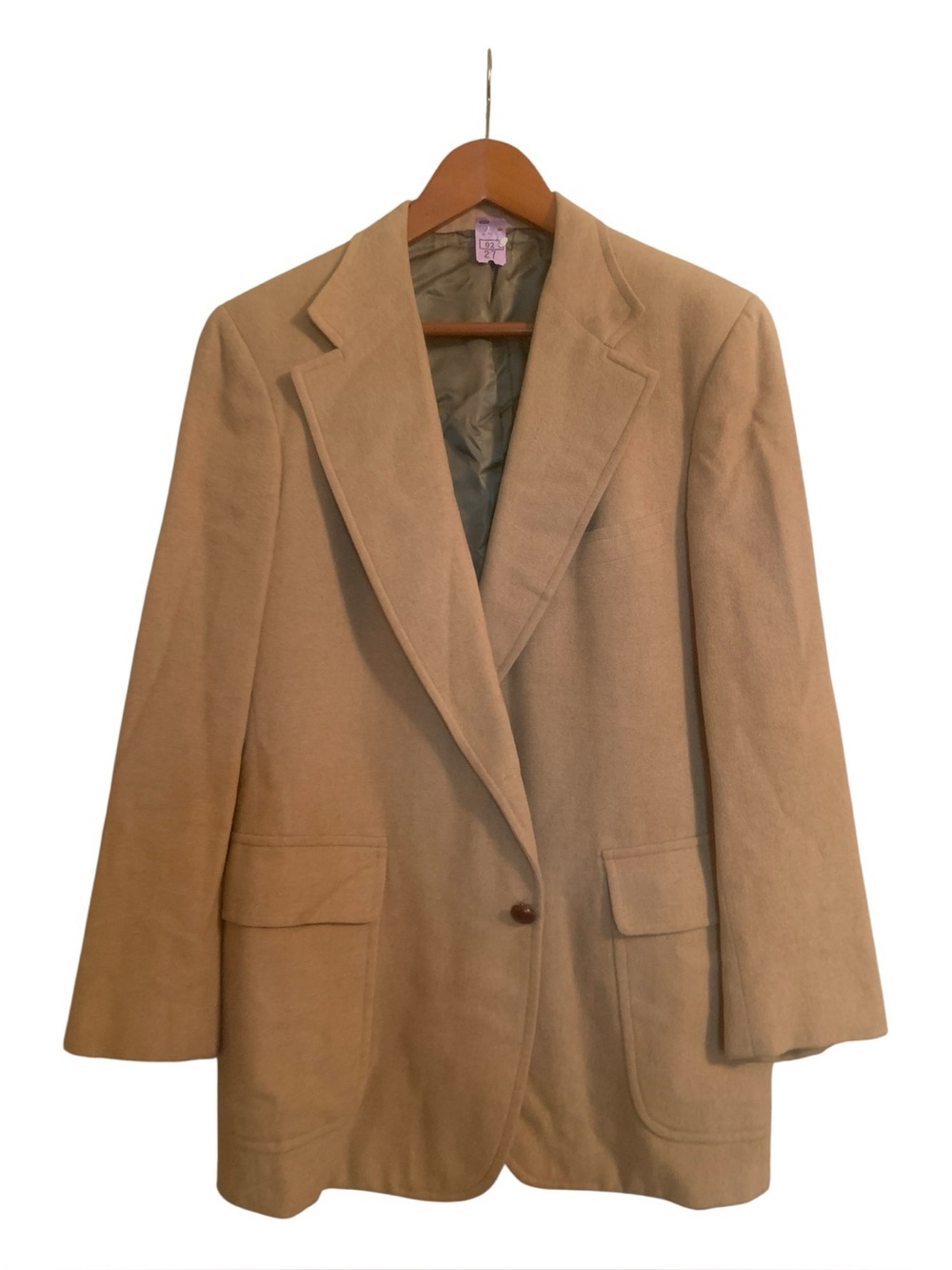 Classic Camel Blazer Jacket